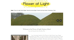 Desktop Screenshot of floweroflight.com